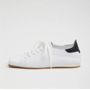 Tibi Seth Sneaker in White Leather
